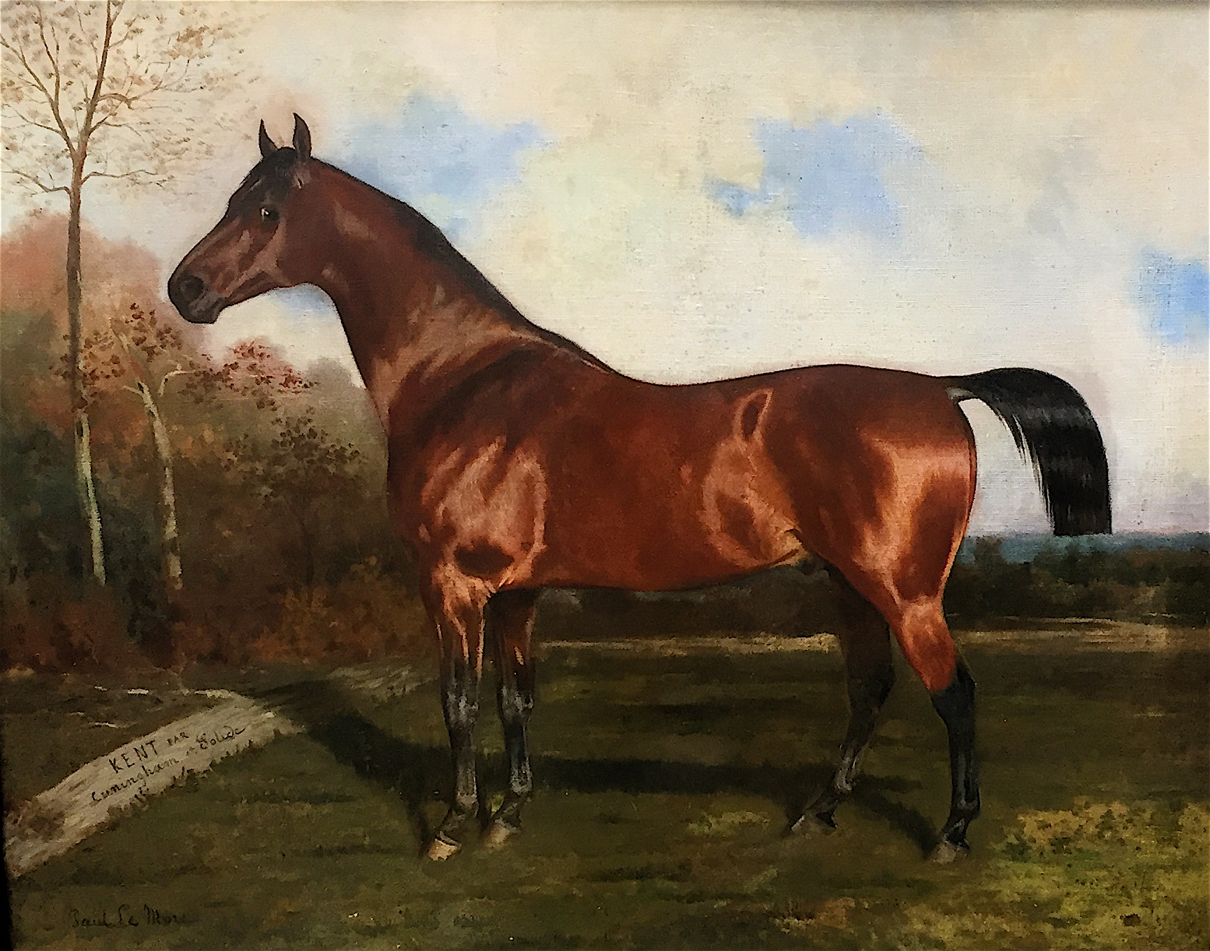 Restauration de peinture Paris 22